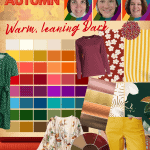warm autumn collage