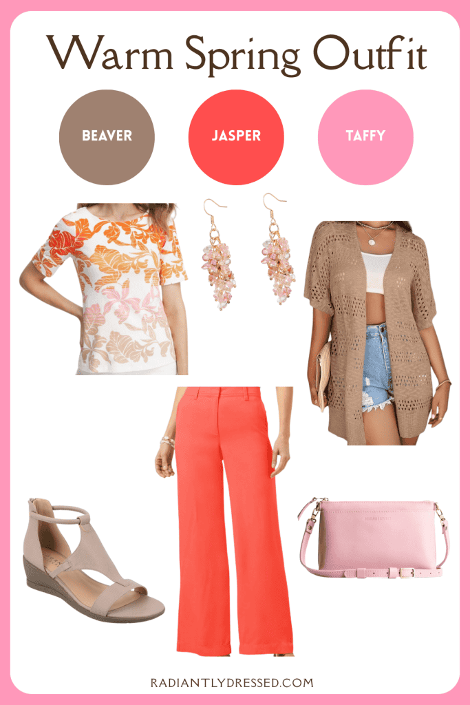 warm spring outfits