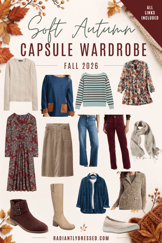 soft autumn capsule wardrobe fall 2026