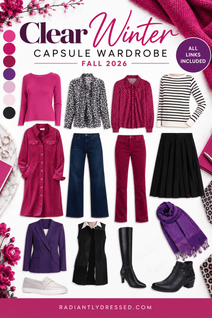 clear winter capsule wardrobe