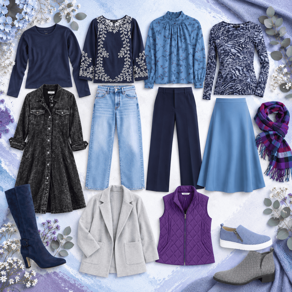 cool summer capsule wardrobe