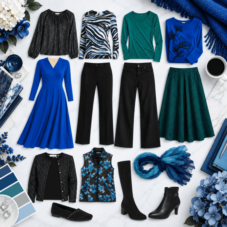 cool winter capsule wardrobe