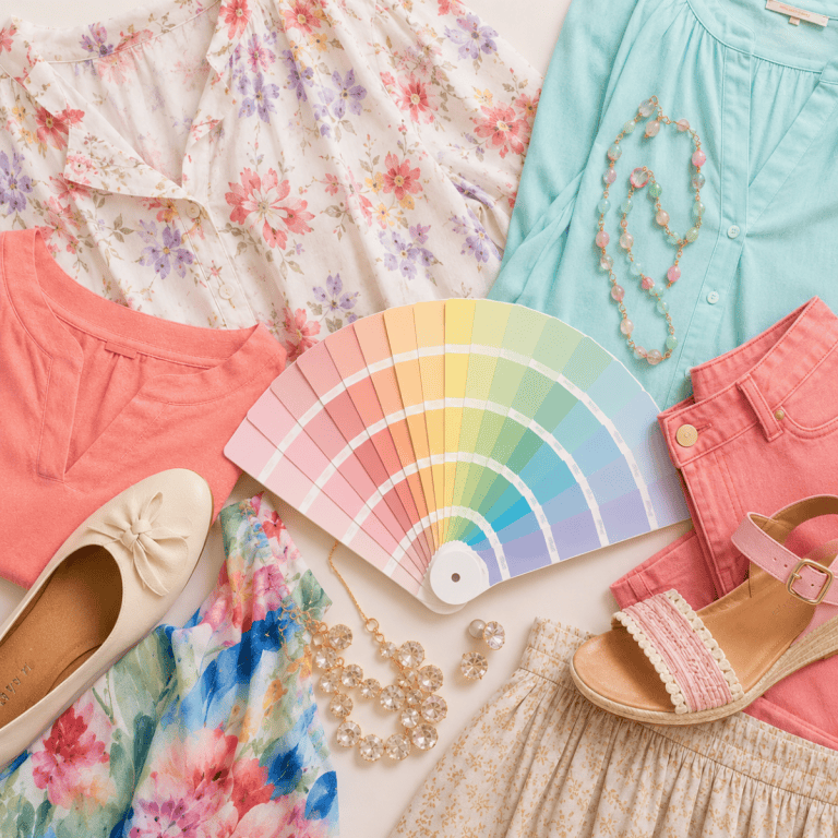 light spring capsule wardrobe