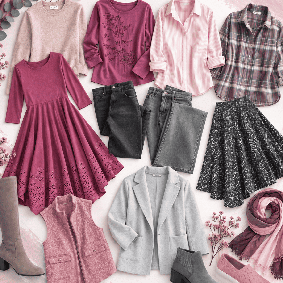 soft summer capsule wardrobe